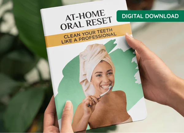 Capa do bônus At-Home Oral Reset